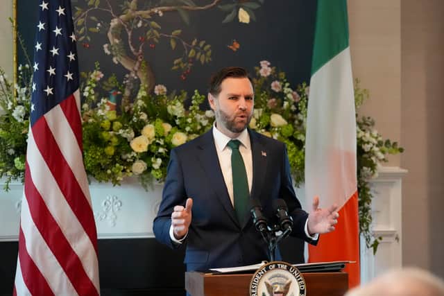 The Taoiseach, accompanied by his wife Mary, met the vice president and the second lady of the United States at Number One Observatory Circle.