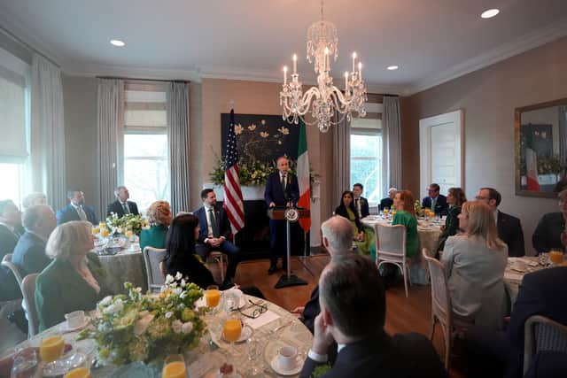 He said: “America’s unwavering support over decades and from both sides of the aisle made this possible.