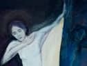 She is also a classical pianist and music weaves through her art, whether she is painting musicians, characters from operas or her own manuscript