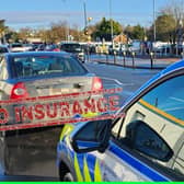 Photo of one of the seized cars via An Garda Síochána Clare Facebook page