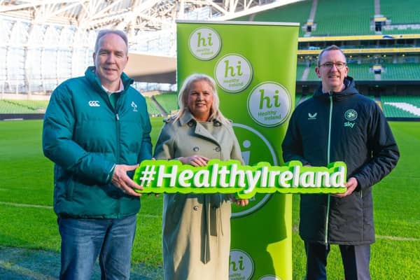 This is the second phase of Healthy Ireland’s IRFU and FAI Walking Tracks project, which last year allocated €1 million