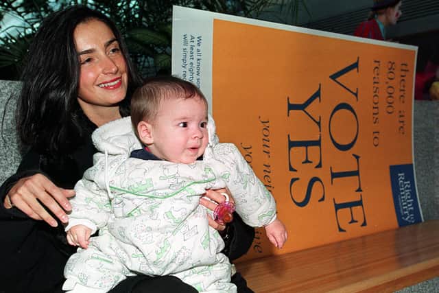 The November 1995 referendum passed by 50.28% to 49.72%, leading to amendment of the Constitution to allow for divorce under certain conditions.