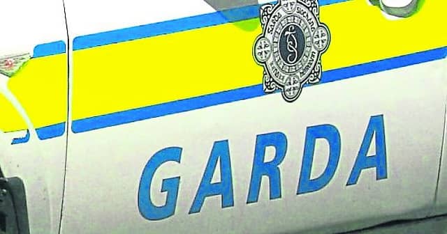 A Garda patrol car was rammed during Monday’s operation