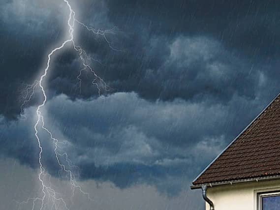 Thunderstorm warning for laois