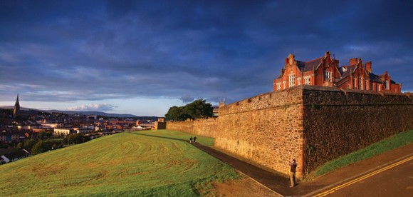 Almanac for a Walled City is a creative collaboration between artist Christopher Steenson and Nerve Centre