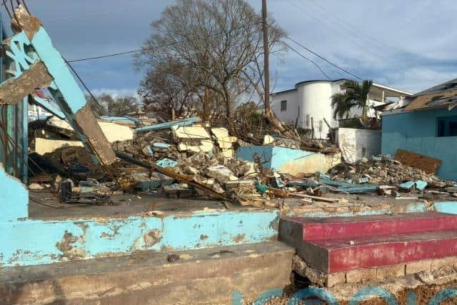 Orlagh Kilbride, 45, who is originally from Dublin, has been living in Jamaica for almost a decade, and described her heartbreak at the hurricane which lashed the island last week.