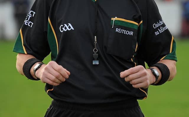 The GAA will hold a national Respect the Referee Day across the weekend of October 22 and 23.