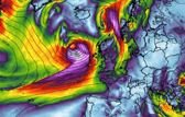 STORM TRACKER: Follow 'Storm Amy' as it bears down on Ireland amid brutal forecast