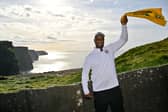 The Terrible Towel tour is being led by former Pittsburgh Steelers player and two-time Super Bowl Champion Max Starks | PICTURES: Sportsfile