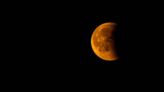 Astronomy Ireland is encouraging those interested to watch the eastern horizon as the sun sets just before 8pm on Sunday