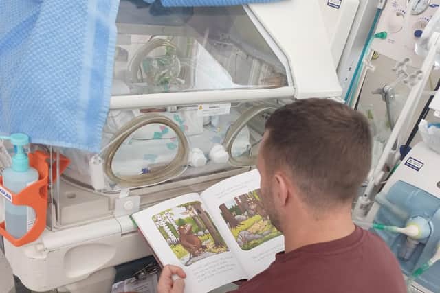 But parents Stuart and Regina Kirk, from Clongriffin, Dublin, started reading books to him at 10-days-old in a unique collaboration between DCL and the hospital.