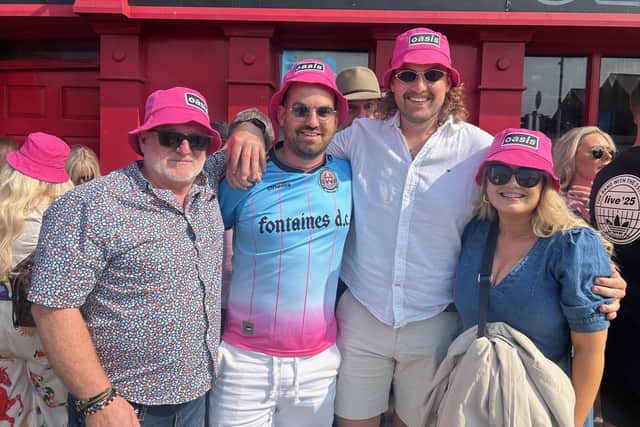 Mr Charlton said they have both been waiting a long time to see the band reunite – having seen Oasis multiple times before their extended hiatus.