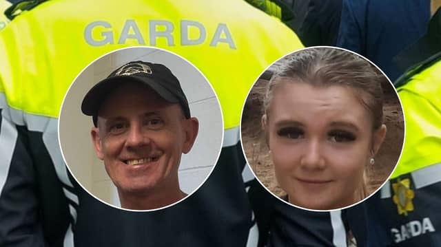 Jason Kenna, 50, from Greystones was last seen on Tuesday while Abbey O'Brien, 17, from Bray was last seen on Friday