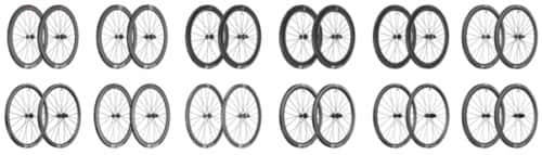 The affected wheel models of the ERC, CRC and HEC series have rim heights of 35 and 45mm while the ARC series has rim heights of 50, 55 and 65mm.