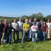 Belgian and Dutch tour operators at the Burren Farm Experience, with Cathal O’Rourke, Burren Farm Experience (left); and Eef Belckx, Tourism Ireland (centre)