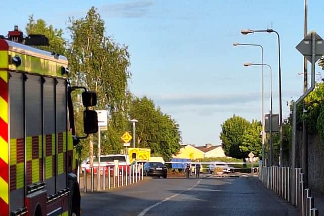 Gardai have also confirmed that an Army Explosive Ordnance Disposal team has been requested to attend and that the cordon will not be relaxed until the area is declared safe.