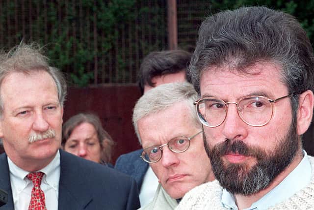 Asked what he would have said to Ms O’Leary if she had put to him the allegation against Mr Adams, Mr Shiels said: “I would have said to her that not only was she barking up the wrong tree, she wasn’t even in the right orchard.”