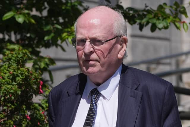 Asked for the public’s perception of Mr Adams, he replied: “He is seen as a peace taker, not a peacemaker.”