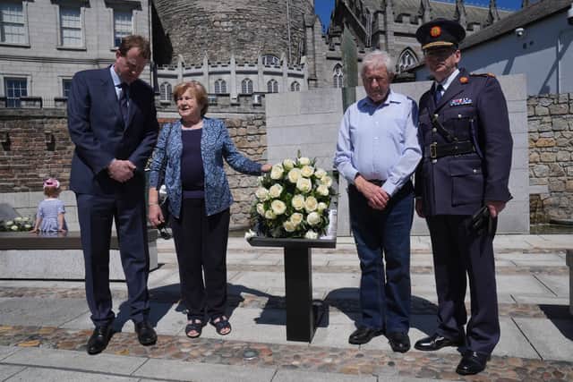 “Today is an opportunity for us to remember and recognise the selflessness and bravery of those who are gone, the courageous members of An Garda Siochana who went to work one morning and tragically never came home, having been killed in the line of duty.”