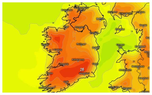 Thunderstorms and plenty of rain expected before 25 degree blast later this week