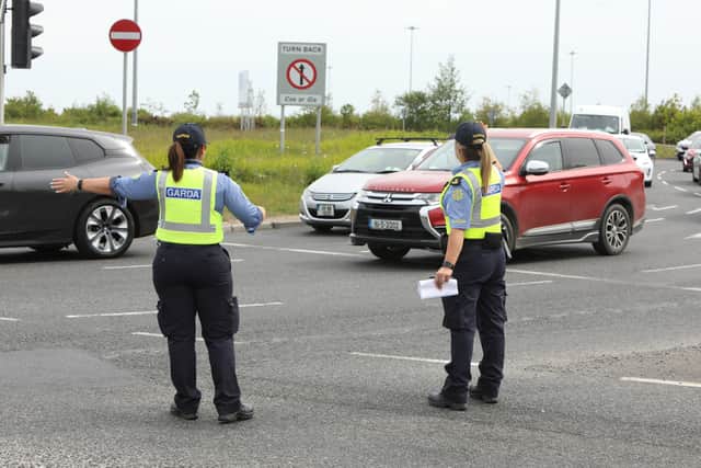 The motorcyclist, a man aged in his 30s, is understood to be in a serious condition in Beaumont Hospital.