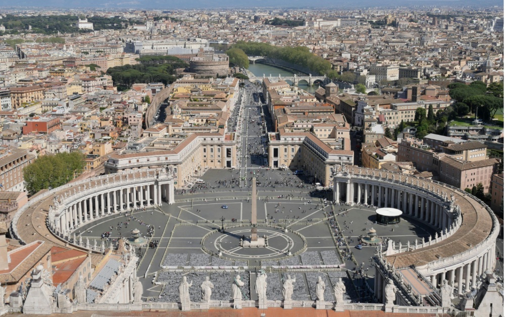 File photo of St. Peter's Square in Vatican City. Credit: Dirk Pothen/Pexels