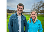 Home Grown presenter Colm O'Driscoll with Fiona O’Shea Stack, Sustainability Officer at Dromoland Castle