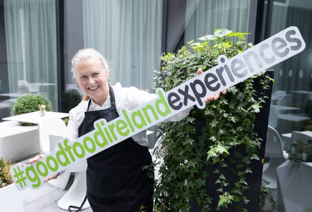 Pictured launching ‘Good Food Ireland Experiences’ is Birgitta Curtin from the Burren Smokehouse in County Clare