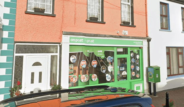 Pictured: Lisdoonvarna post office. Image from Google street view