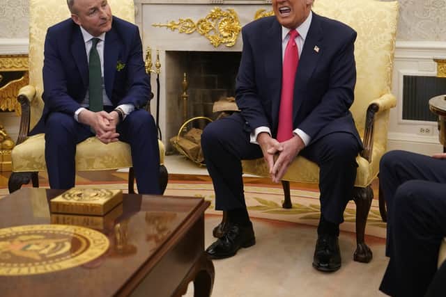 “An economic envoy is certainly something we can work with the US administration on and the UK Government and the Northern Ireland parties.”