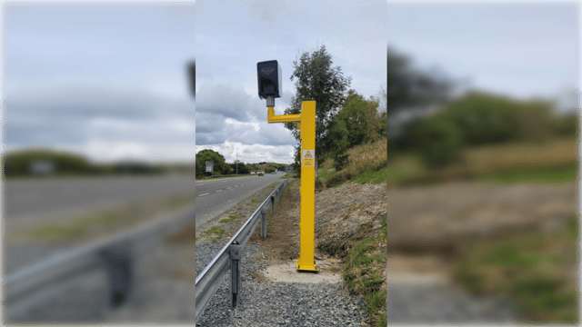 A static speed safety camera (File Photo)