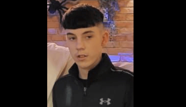 When last seen, he was wearing black tracksuit bottoms and a light grey under armour top