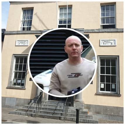 Frederick Thompson pictured at Portlaoise District Court