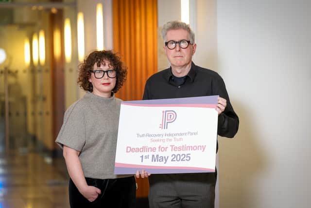 Truth Recovery Independent Panel co-chairs Professor Leanne McCormick and Professor Sean O’Connell said those who give testimony will be supported by specialists.