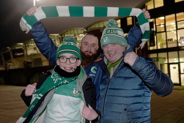 Dylan Feehan, also 13, said it was going to be his second Rovers match – but he was looking forward to it being a big one.