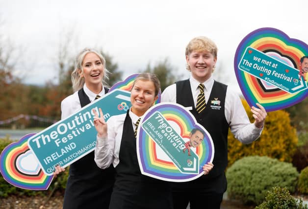 Staff at The Inn at Dromoland in Newmarket-on-Fergus, County Clare pictured ahead of The Outing this Valentine’s Weekend | PICTURES: Eamon Ward