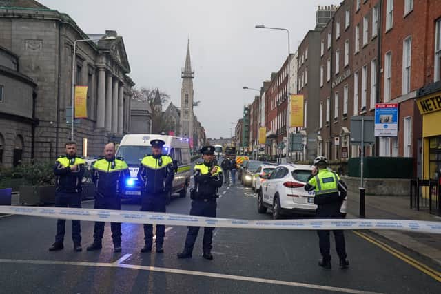Two other children and a creche worker were also hurt in the attack in Parnell Square East on November 23, 2023.