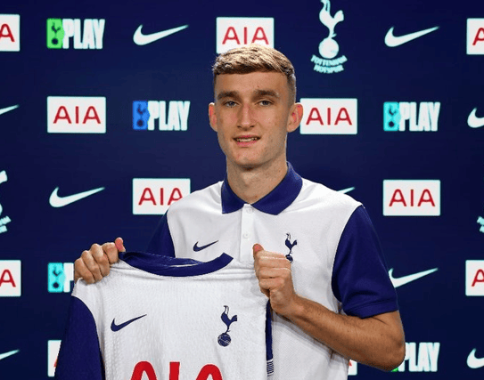 Mason Melia signing for Tottenham Hotspur