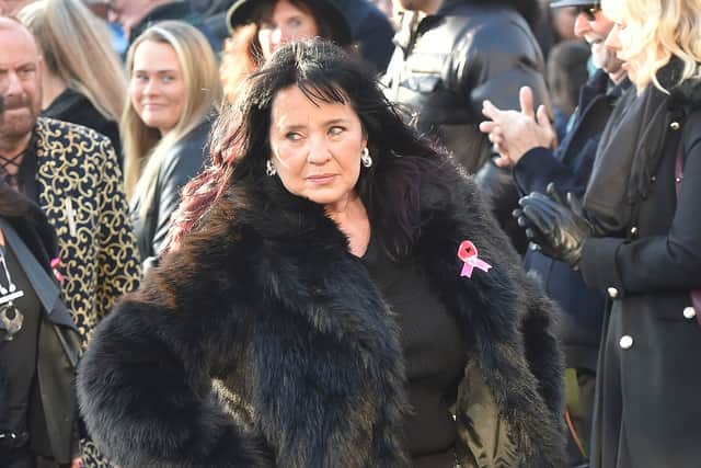 Loose Women panellist Coleen, 59, wiped a tear from her eye.