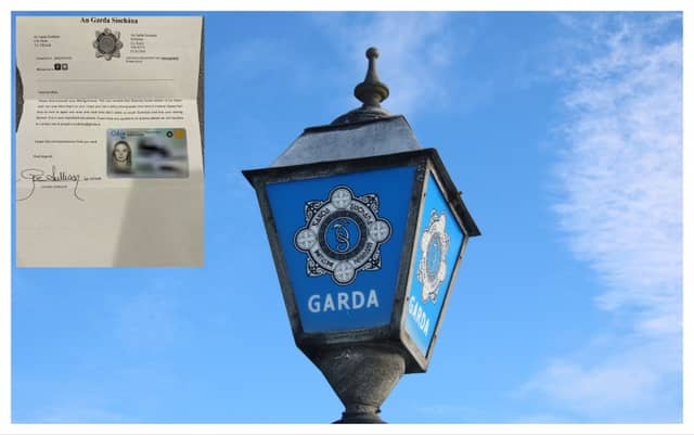 'A wild and enjoyable time' - Gardaí reunite woman with lost drivers license in the funniest way