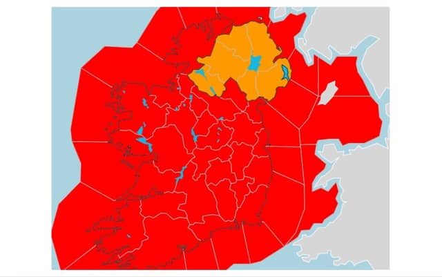 LIVE: Carlow hit with severe Status Red warning ahead of Storm Éowyn