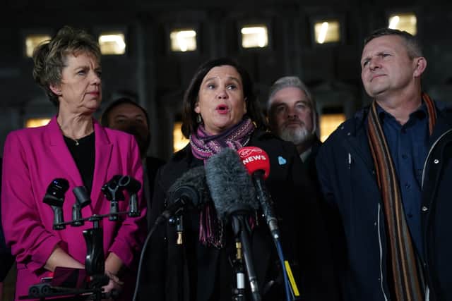 He said: “(Sinn Fein leader) Mary Lou McDonald came into Dail Eireann today with one intention and one intention only, to stop Micheal Martin being elected taoiseach, and therefore to deprive the people of Ireland of the outworkings of the last general election.”
