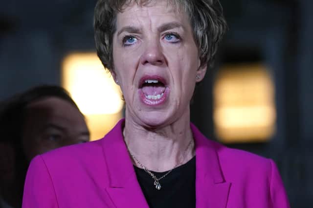 She said she was “glad” the party leaders were able to find a resolution this morning and added: “It should never have to come to the situation it came to yesterday.”