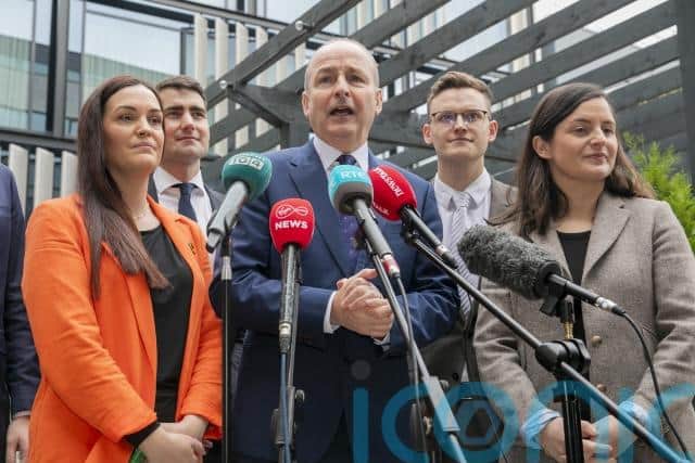 Mr Martin’s longer turn in the rotating taoiseach arrangement is reflective of the fact Fianna Fail emerged from the election with 10 more seats than Fine Gael (48 to 38).