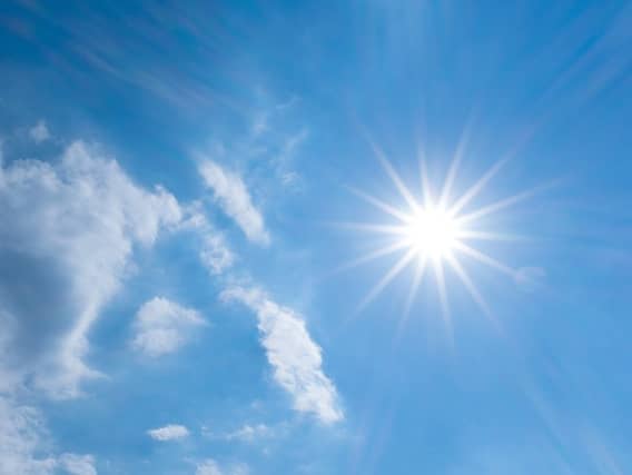 'High pressure' and plenty of warm weather on the way for the week ahead