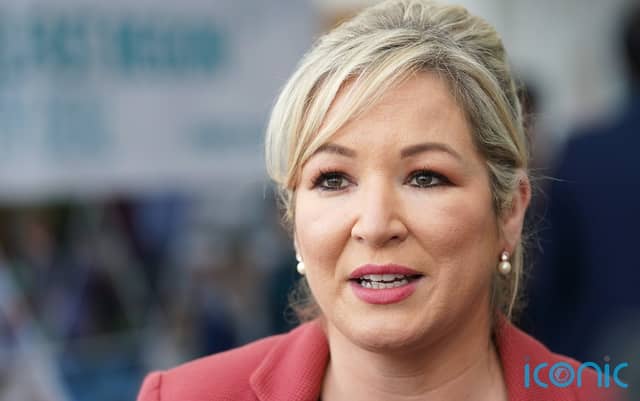 Michelle O’Neill said she does not feel Mr Adams has anything to apologise for