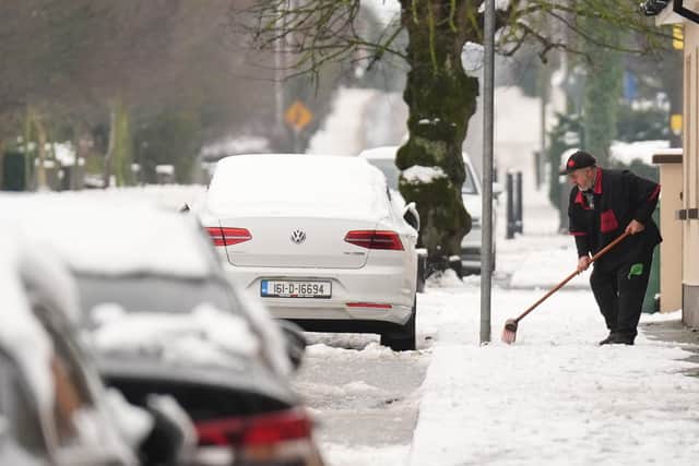 Irish national weather agency Met Eireann said the advisory applies between 8pm on Tuesday and 10am on Wednesday, applying nationwide except for Donegal, Dublin, Louth and Wexford.