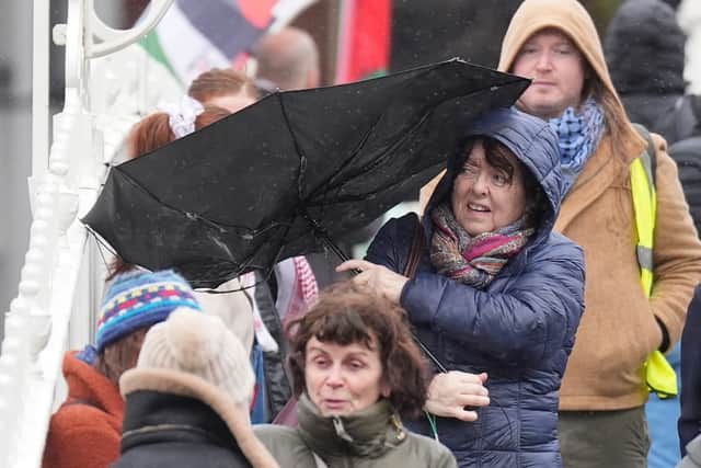 Deputy head of forecasting, Liz Coleman, said: “It will be a wet and windy night in the south-west and south for the New Year’s Eve festivities, especially in those counties where we have warnings in place, with persistent rain and some flurries of sleet or snow possible.