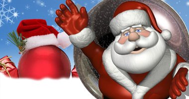 What weather is Santa bringing