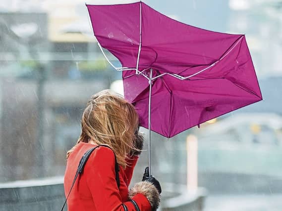 It'll be windy today